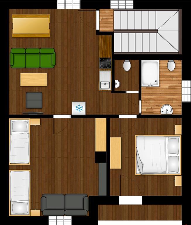 דמנובסקה דולינה Apartment House Kongen חדר תמונה
